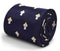 navy christmas tie with angel design