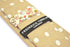 beige polka spot cotton tie