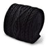 black cable knit skinny tie