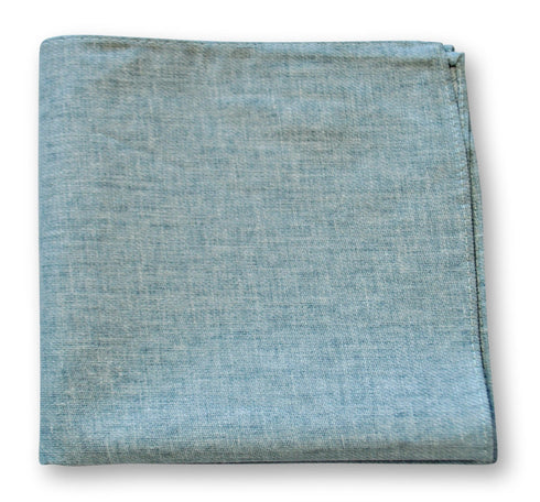 Sage green pocket square