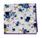 Blue Rose Floral Cotton Pocket Square
