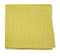Yellow Check Linen Pocket Square