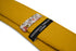 plain mustard yellow gold slim wool tie