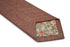 dusky pink brick linen tie