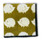 gold hedgehog design pocket square