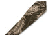 khaki green with nature palm leaf design cotton tie