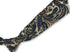 dark navy blue and turquoise blue paisley design cotton tie