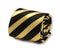 black and yellow gold striped print design
