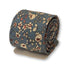 light blue with floral print design cotton tie