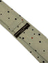 light mint sage green with star design cotton tie