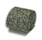 forest green with white floral design cotton tie