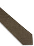 medium grey linen tie