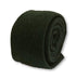 dark forest green slim wool tie