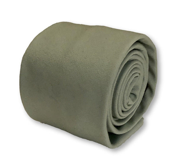 pale sage mint green linen tie