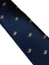 navy blue tie with cute koala bear embroidered design