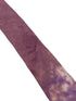 purple and white tie-dye mens cotton tie