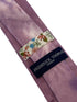 purple and white tie-dye mens cotton tie