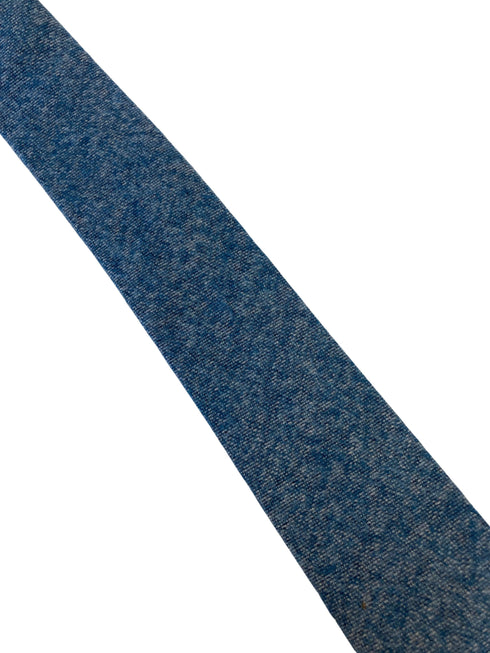 light medium sky blue speckled wool tie