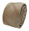 light brown check tweed style wool tie