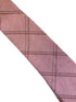 light baby pink check wool tie