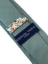 sage avocado green mens 100% linen classic width tie