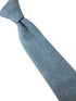 peppermint sage blue green mens 100% linen classic width tie