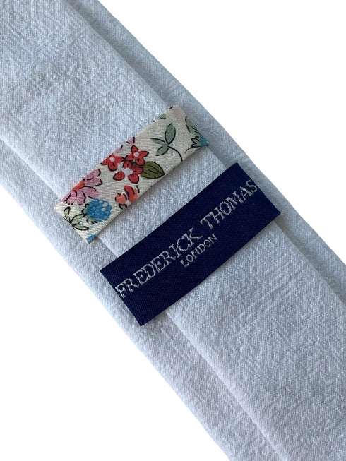 ivory cream luxury cotton mens classic width tie