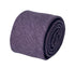 light plum purple 100% linen classic width tie
