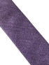 light plum purple 100% linen classic width tie
