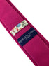 bright pink mens 100% wool tie