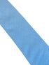 dusky pale light blue luxury cotton mens classic width tie