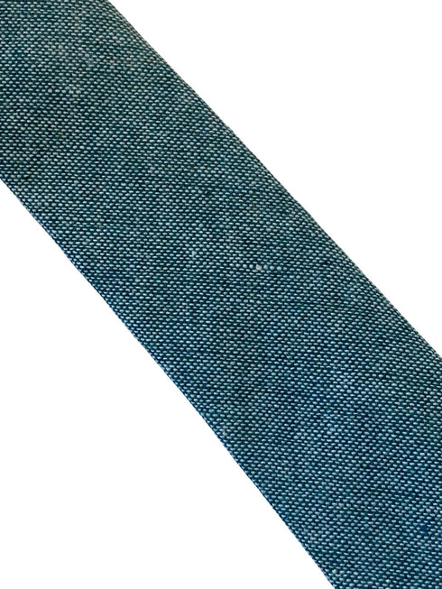 mottled sea green turquoise 100% mens wool tie
