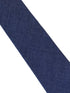 midnight blue grey plain cotton mens tie