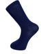 navy royal blue luxury cotton socks