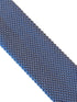 cornflower blue knitted tie