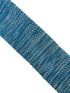 turquoise and white speckled mens knit-ted tie