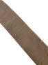 bronze brown mens knitted tie