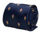 navy mens tie with ice cream quirky design