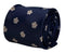 navy mens tie with japanese cherry blossom design national symbol