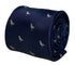 navy mens tie with seagull bird quirky design