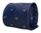 navy mens tie with pterodactyl flying dinosaur quirky design