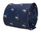 navy mens tie with scuba snorkelling mask quirky design