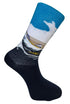the great wave off kanagawa design mens cotton socks
