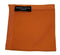plain orange silk knitted pocket square