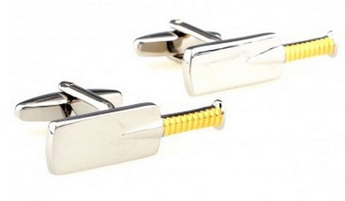 cricket bat design cufflinks