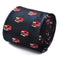 navy with red fire engine pattern tie