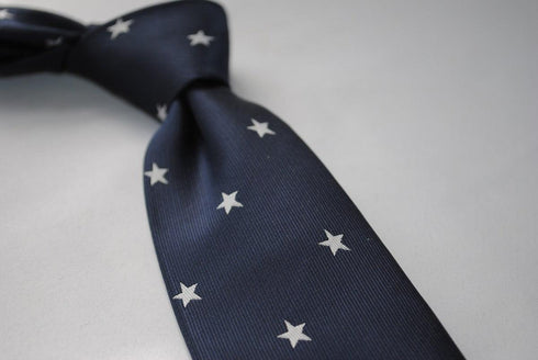 navy with white stars