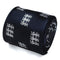 navy with three lions design tie