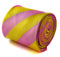yellow and pink barber striped design tie