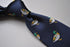 navy tie with duck design
